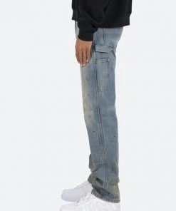 Mnml V296 Work Baggy Denim - Blue