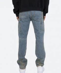 Mnml V296 Work Baggy Denim - Blue