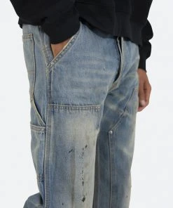 Mnml V296 Work Baggy Denim - Blue