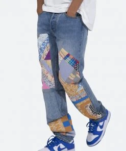 Mnml V Baggy Denim V299 Baggy Denim - Blue