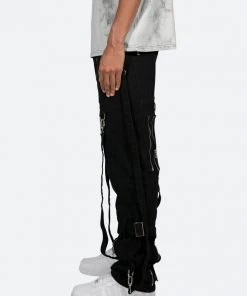 Mnml V458 Cargo Baggy Denim - Black