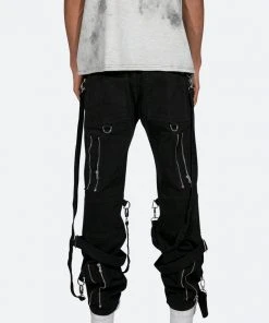 Mnml V458 Cargo Baggy Denim - Black