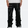 Mnml V458 Cargo Baggy Denim - Black