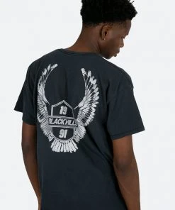 Mnml Vintage Black Hills Tee - Black Tops