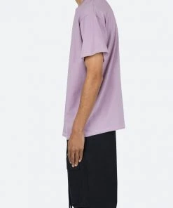 Mnml Vintage Boxy Tee - Rose Tops