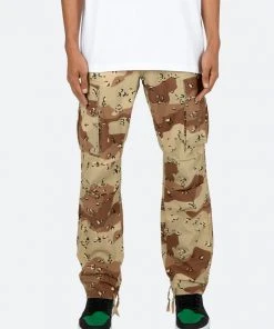 Mnml Vintage Cargo Pants - Desert Camo Bottoms