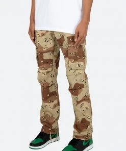 Mnml Vintage Cargo Pants - Desert Camo Bottoms
