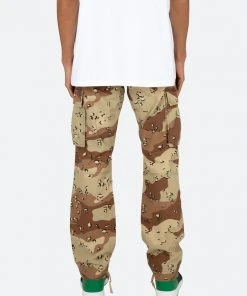 Mnml Vintage Cargo Pants - Desert Camo Bottoms