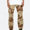 Mnml Vintage Cargo Pants - Desert Camo Bottoms