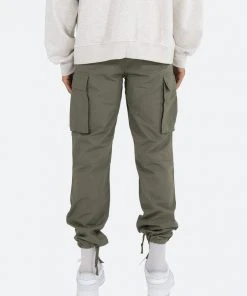 Mnml Vintage Cargo Pants - Olive Bottoms