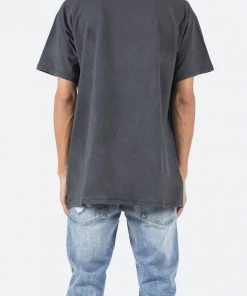 Mnml Vintage Crew Tee - Vintage Black