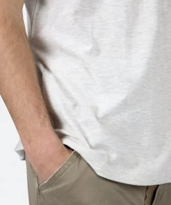 Mnml Vintage Inside Out Tee - Grey Tops