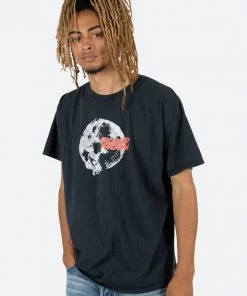 Mnml Vintage Moon Tee - Black
