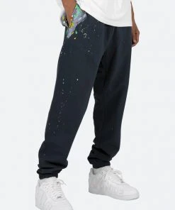 Mnml Vintage Painter Sweatpants - Navy Bottoms