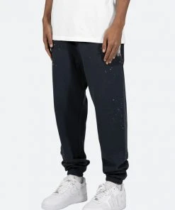 Mnml Vintage Painter Sweatpants - Navy Bottoms
