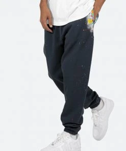 Mnml Vintage Painter Sweatpants - Navy Bottoms