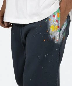 Mnml Vintage Painter Sweatpants - Navy Bottoms