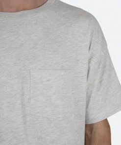 Mnml Tops Vintage Pocket Tee - Grey