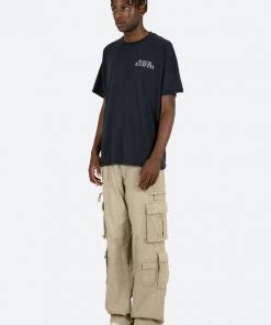 Mnml Tops Vintage Save Earth Tee - Black