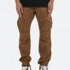 Mnml Vintage Twill Cargo Pants - Brown Bottoms