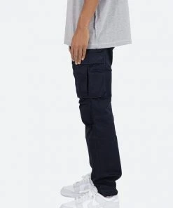 Mnml Bottoms Vintage Twill Cargo Pants - Midnight