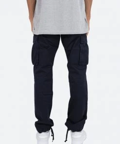 Mnml Bottoms Vintage Twill Cargo Pants - Midnight