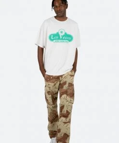 Mnml Vintage Vegas Tee - White Tops