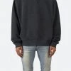 Mnml Vintage Wash Crewneck - Black