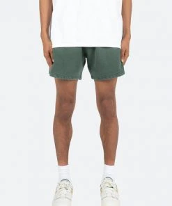 Mnml Vintage Washed Sweatshorts - Green