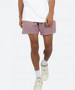 Mnml Vintage Washed Sweatshorts - Purple Bottoms