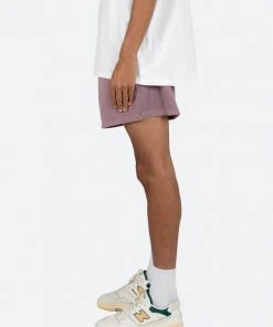 Mnml Vintage Washed Sweatshorts - Purple Bottoms