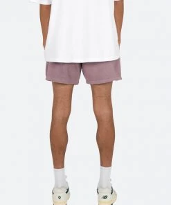Mnml Vintage Washed Sweatshorts - Purple Bottoms