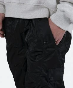 Mnml Wired Cargo Pants - Black Bottoms