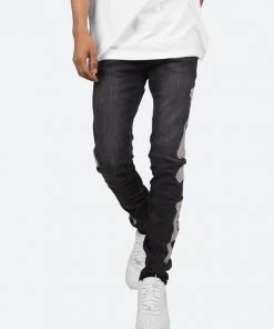 Mnml X199 Skeleton Skinny Denim - Vintage Black