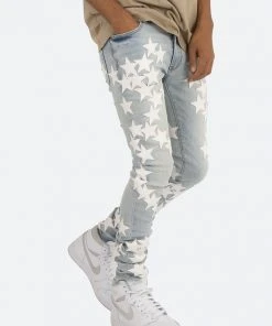 Mnml X255 Star Skinny Denim - Light Blue