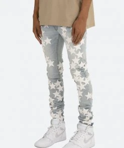 Mnml X255 Star Skinny Denim - Light Blue