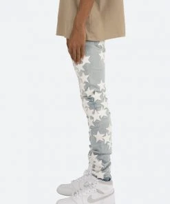 Mnml X255 Star Skinny Denim - Light Blue
