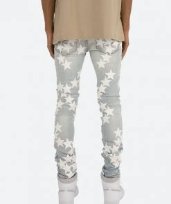 Mnml X255 Star Skinny Denim - Light Blue