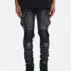 Mnml X288 Cargo Skinny Denim - Black