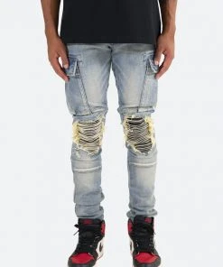 Mnml X288 Cargo Skinny Denim - Blue