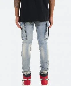 Mnml X288 Cargo Skinny Denim - Blue