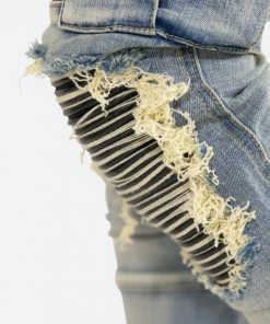 Mnml X288 Cargo Skinny Denim - Blue