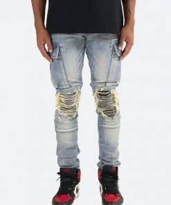 Mnml X288 Cargo Skinny Denim - Blue