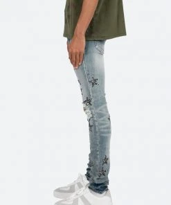 Mnml X Skinny Denim X462 Star Skinny Denim - Blue/Black