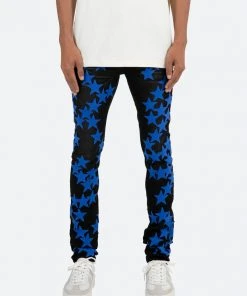 Mnml X473 Star Skinny Denim - Black/Blue X Skinny Denim