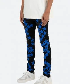 Mnml X473 Star Skinny Denim - Black/Blue X Skinny Denim