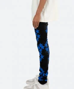 Mnml X473 Star Skinny Denim - Black/Blue X Skinny Denim