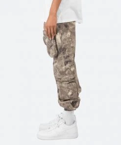Mnml Bottoms Zipper Cargo Pants - Camo