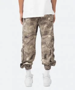 Mnml Bottoms Zipper Cargo Pants - Camo