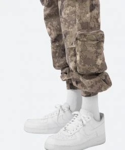 Mnml Bottoms Zipper Cargo Pants - Camo